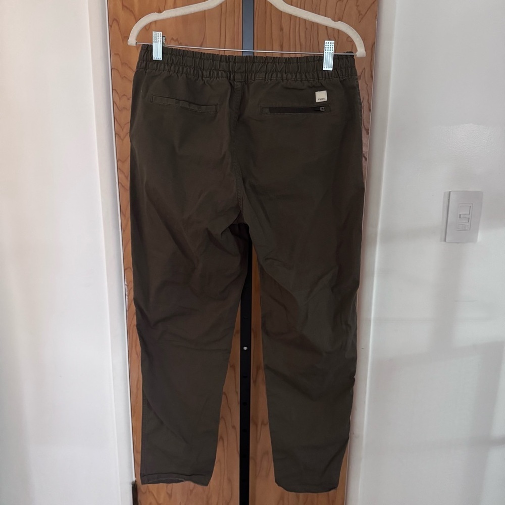 Vuori ripstop women's Olive Green Casual Stretch Pants size small